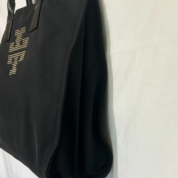 Stunning! ~ TORY BURCH Large Ball Stud Tote Bag PUP Solid Color - Picture 10 of 14